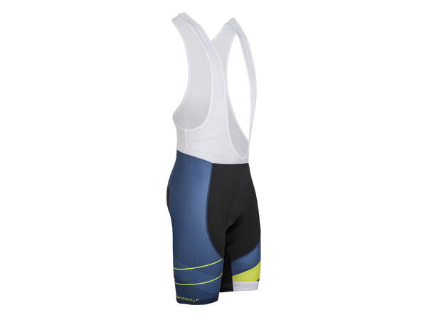 WEMOVE Active R Bib shorts Blå 3XL Sykkelshorts med rett bakpanel 
